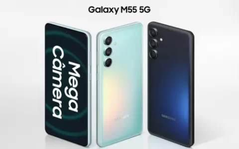 Quando o Galaxy M55 estará a venda no Brasil? ( Imagem: Divulgação)